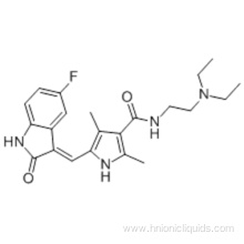 N-(2-(Diethylamino)ethyl)-5-((5-fluoro-2-oxoindolin-3-ylidene)methyl)-2,4-dimethyl-1H-pyrrole-3-carboxamide CAS 342641-94-5